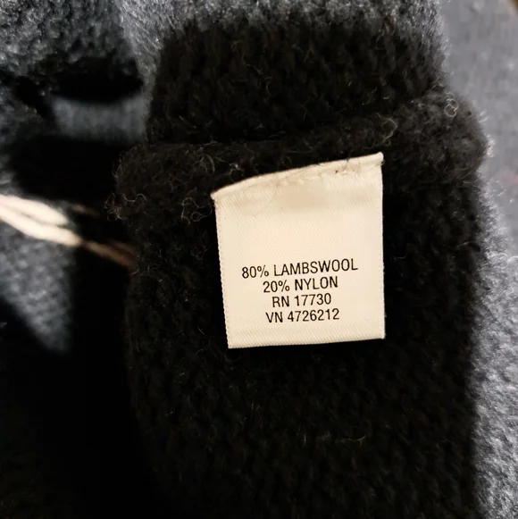 CHEROOKE Sweater Men's XL Nordic Print Lambswool Blend Cabin Core Winter Skiing - Picture 11 of 12